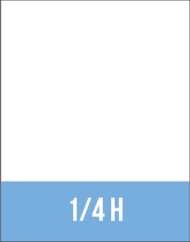 1/4 of page publicity